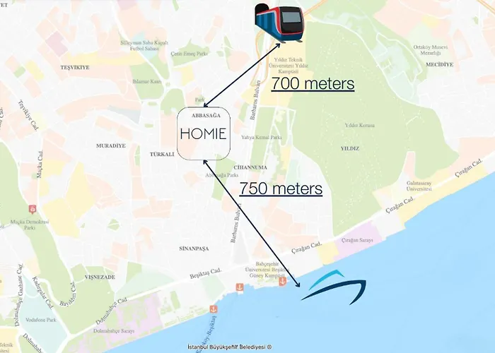 Apartment Homie - Historical In The Center Of Besiktas *